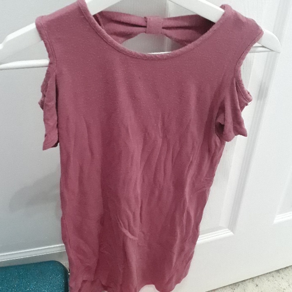Girls  off the shoulder dress
